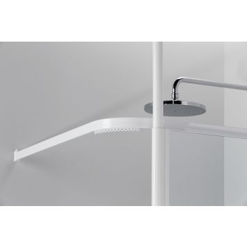 Suihkuverhokisko Vihtan 900 x 900 mm Matta-alumiini