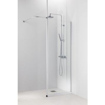 Suihkuverhotanko Vihtan Ocean 1200 x 400 mm Kiiltoanodisoitu