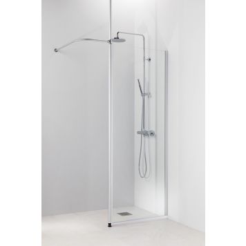 Suihkuverhotanko Vihtan Ocean 1200 x 400 mm Luonnonväri Anodisoitu