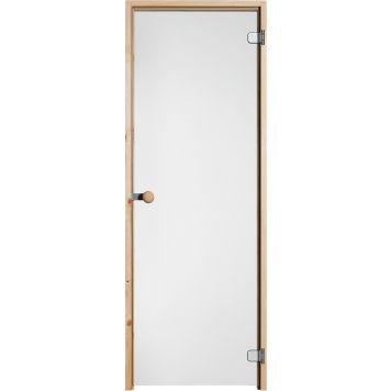 Saunan lasiovi Vihtan Kirkas Mäntykarmi