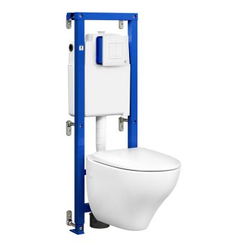Seinä-WC Gustavsberg Triomont XS Vario All-in-One