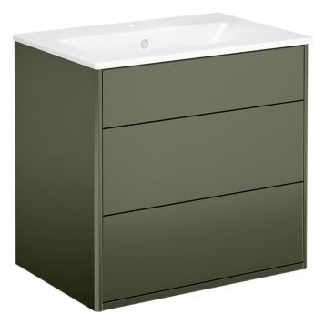 Allaskaappipaketti Gustavsberg Graphic vihreä 60 cm