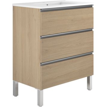 Kylpyhuonekaluste Ordonez Malaga tammi 80 cm