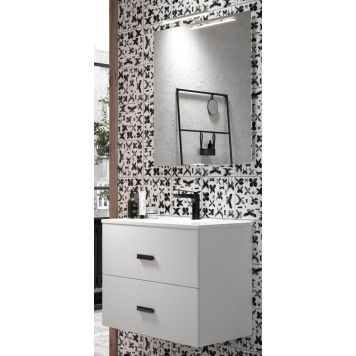 Allaskaappi Ordonez Star 60 cm mattavalkoinen