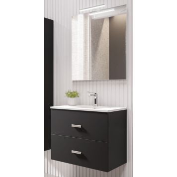 Allaskaappi Ordonez Star 60 cm mattamusta