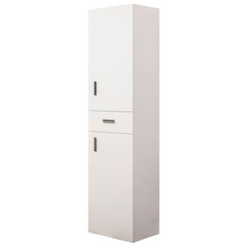 Korkeakaappi Star 187 cm mattavalkoinen