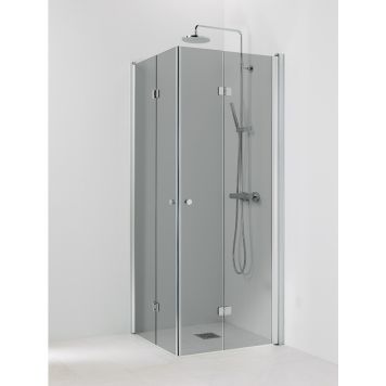 Suihkukulma Vihtan Pisara 5+5 harmaa