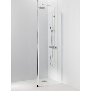 Kiinteä suihkuseinä Vihtan Ocean 1 kirkas kiiltävä