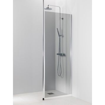 Kiinteä suihkuseinä Vihtan Ocean 1 harmaa kiiltävä