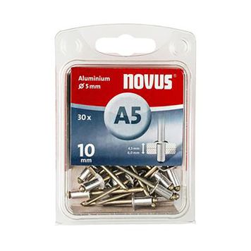 Alu-Niitti Novus A5 x 10mm 30 kpl