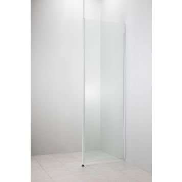 Kiinteä suihkuseinä Camargue Helmi Kirkas/Matta alumiini 40 cm