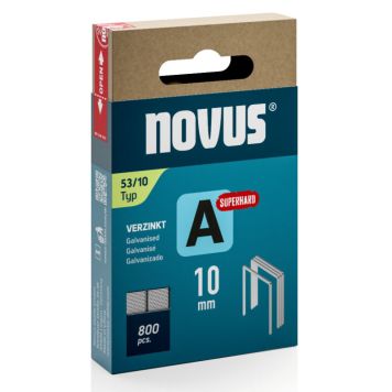 Sinkilä Novus A53/10 mm Superhard Galvanoitu 800 kpl