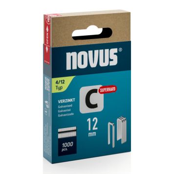 Sinkilä C4/12 mm Novus Galvanoitu 1000 kpl
