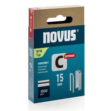 Sinkilä C4/15 mm Novus Galvanoitu 1000 kpl