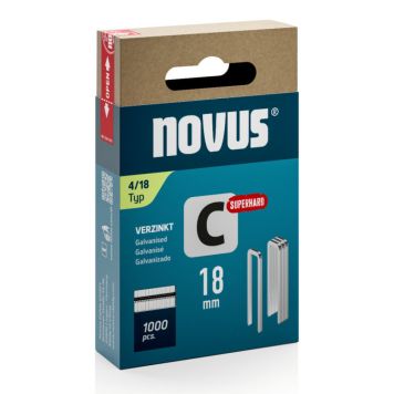 Sinkilä C4/18 mm Novus Galvanoitu 1000 kpl