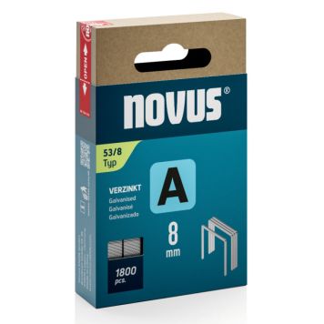 Sinkilä Novus A53/8 mm Galvanoitu 1800 kpl
