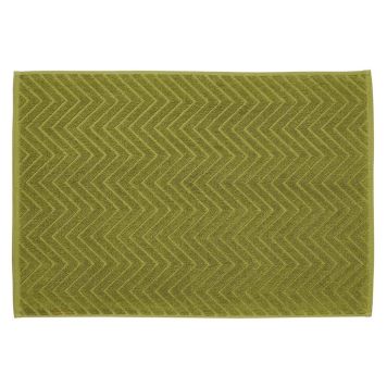 Kylpyhuonematto Diaqua Chevron 50 x 70 cm, useita värivaihtoehtoja Olive