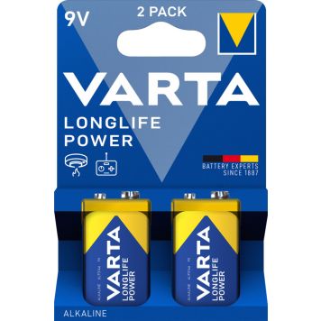Paristo Varta Longlife Power 9V 2 kpl