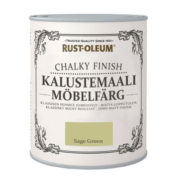 Kalustemaali Rust-Oleum Chalky Finish Sage Green 125 ml