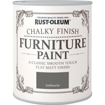 Kalustemaali Rust-Oleum Chalky Finish Anthracite 125 ml