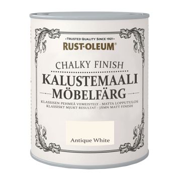 Kalustemaali Rust-Oleum Chalky Finish Antique White 750 ml