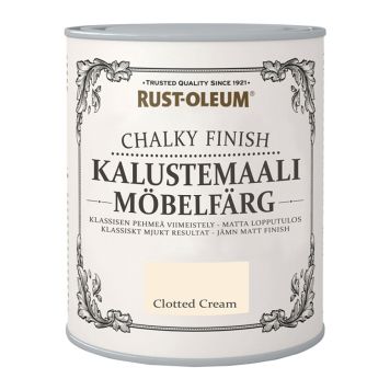 Kalustemaali Rust-Oleum Chalky Finish Clotted Cream 750 ml