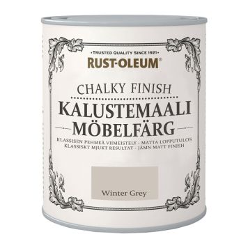Kalustemaali Rust-Oleum Chalky Finish Winter Grey 750 ml