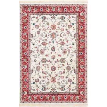 Viskoosimatto Narma Almira 65 x 135 cm Norsunluu