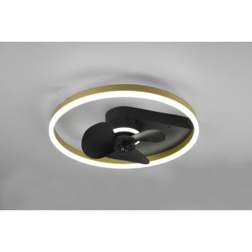 Tuuletinplafondi Borgholm Musta