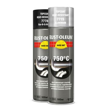 Kuumankestospray Rust-Oleum Hard Hat 750°C Musta