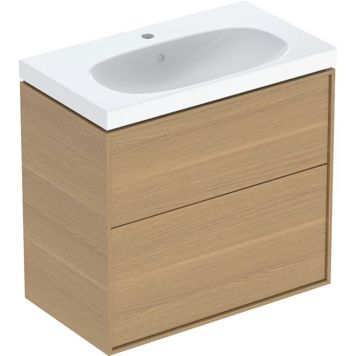 Allaskaappipaketti IDO Sense Art Compact luonnontammi 74 x 42,2 x 68,2 cm