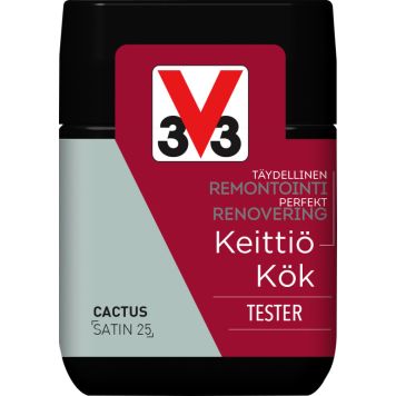 Kalustemaali Keittiö V33 Cactus 75 ml Testeri