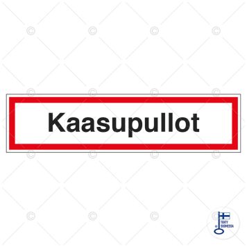 Huomiokyltti Kaasupullot