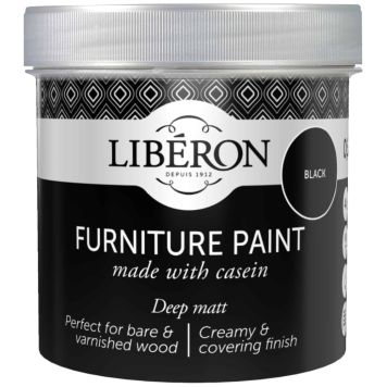 Kalustemaali Liberon Casein Black Matt