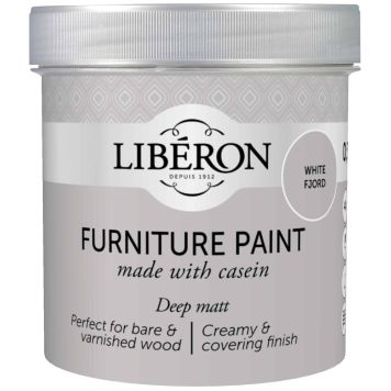 Kalustemaali Liberon Casein White Fjord Matt