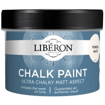 Kalkkiefektimaali Liberon 250 ml Powder White