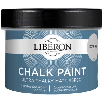 Kalkkiefektimaali Liberon 250 ml Dove Grey