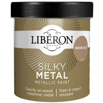 Metalliefektimaali Liberon Silky Moon Gold Gloss 500 ml