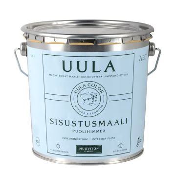 Sisustusmaali Uula Puolihimmeä Väritön 2,9 l