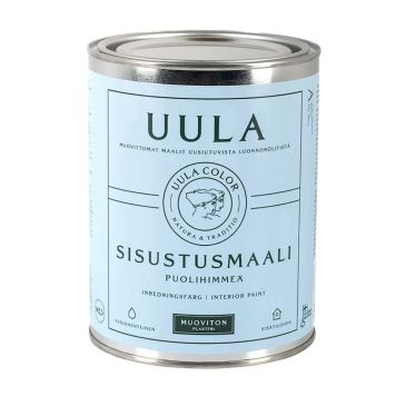 Sisustusmaali Uula Puolihimmeä Väritön 0,9 l