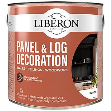 Paneeli- ja hirsisuoja Libéron musta