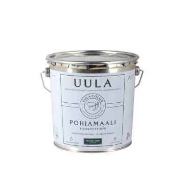 Sisäpohjamaali Uula 2,7 l Himmeä Valkoinen