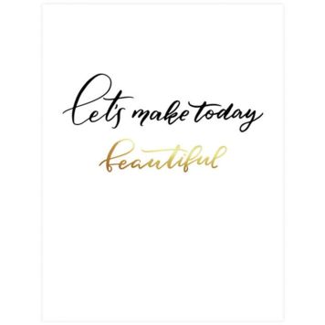 Juliste Beautiful Gold 30 x 40 cm