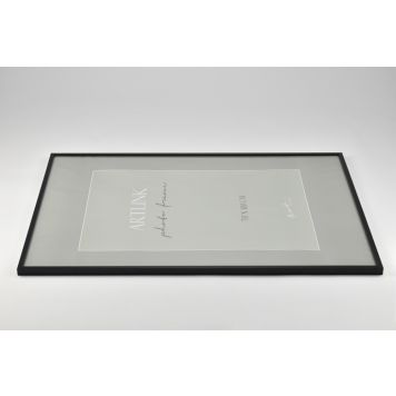 Valokuvakehys Leila Musta/Valkoinen/Tammi 70 x 100 cm Musta