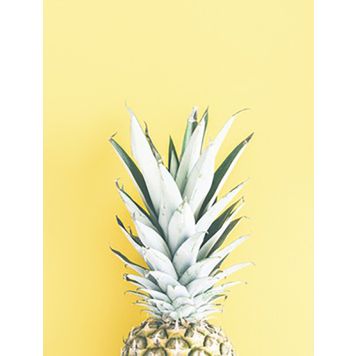 Juliste Pineapple Yellow 40 x 50 cm