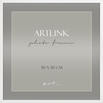 Kehys Art Link Leila valkoinen 50 x 50 cm