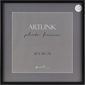Kehys Art Link Leila musta 40 x 40 cm