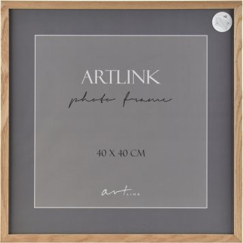 Kehys Art Link Leila tammi 40 x 40 cm