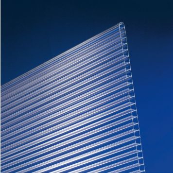 Kasvihuonelevy Gutta 10 x 2000 x 1050 mm kirkas