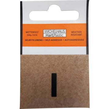 Kirjain Wichelhaus HartPlastic Musta 15 mm I